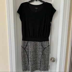 Laundry Dress - tweed skirted bottom